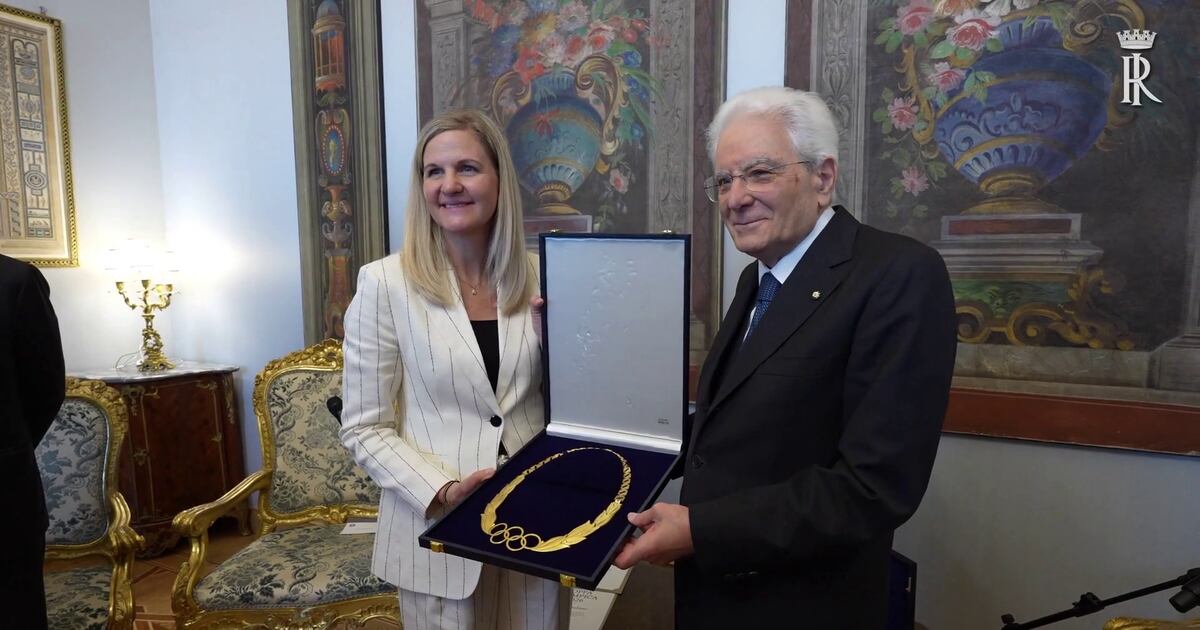 Mattarella riceve il Collare Olimpico da presidente del Cio Coventry - Il Tempo
