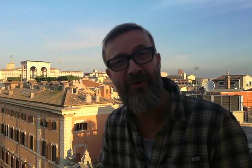 Masini, sui tetti di Roma il saluto ai lettori de Il Tempo