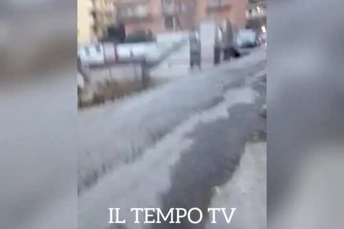 "Qui crolla tutto": ecco il video della voragine alla Balduina