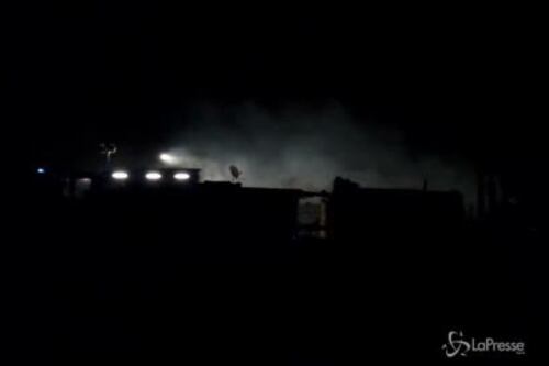 Baraccopoli in fiamme nel Foggiano, morti due africani