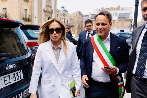 Niscemi, l’annuncio di Meloni: “Domani in Cdm 150 milioni per messa in sicurezza e indennizzi”