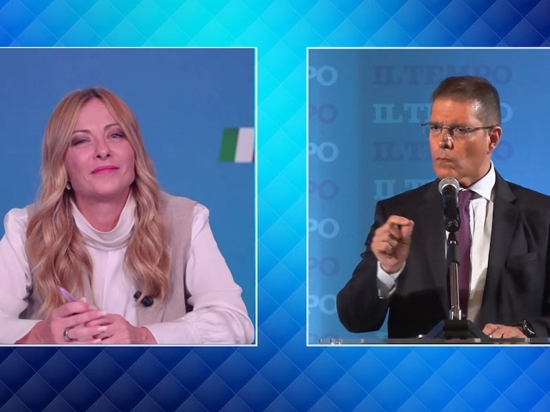 Meloni alla Festa de Il Tempo, l'intervista integrale con Capezzone: il video