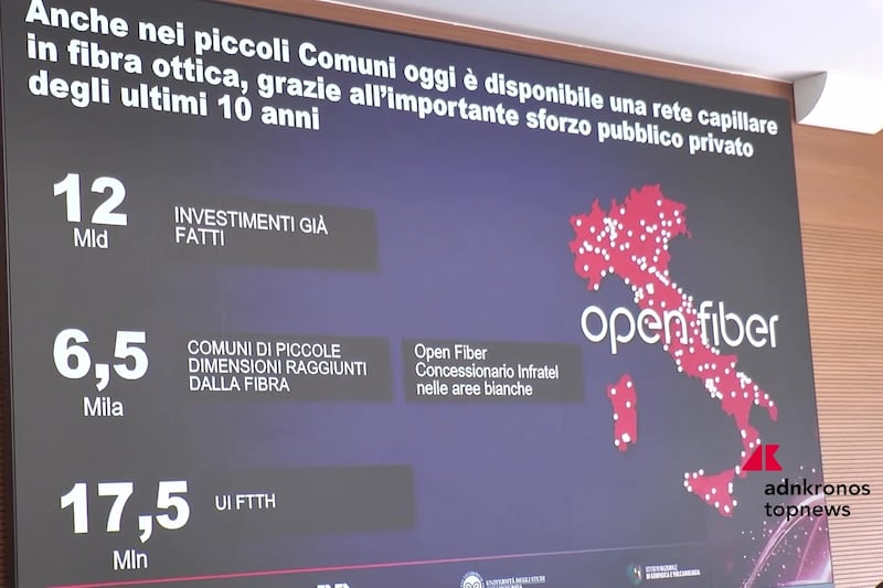Innovazione, Open Fiber ed Enea presentano il modello di borgo digitale