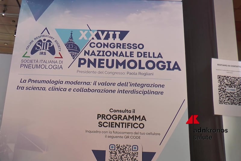 Salute: Congresso Sip, il progresso della pneumologia dell'asma severo alle patologie rare