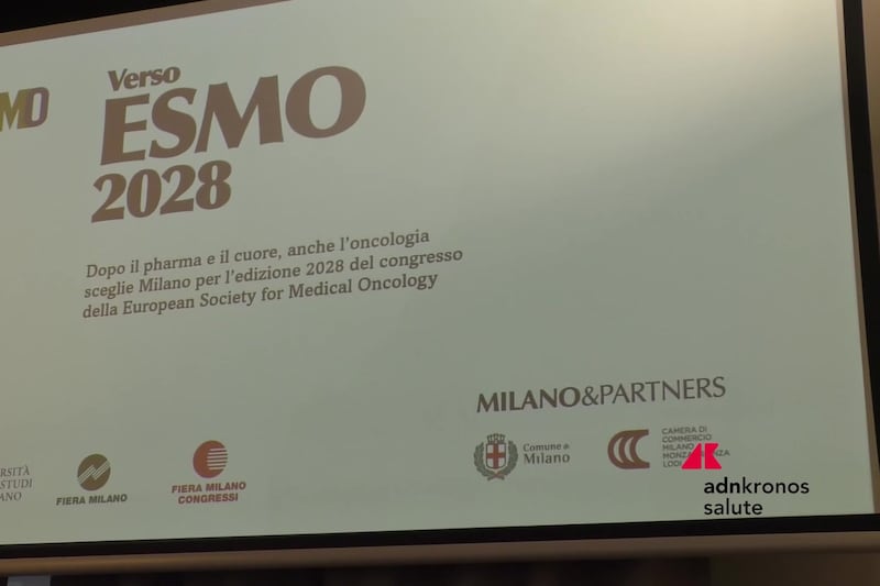 Tumori: Milano ospiterà Esmo 2028, il congresso europeo di oncologia
