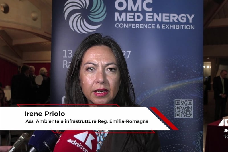Omc Med Energy 2027, Priolo (Reg. Emilia-Romagna): "Ravenna sempre più hub energetico, il porto strategico per il futuro del paese"