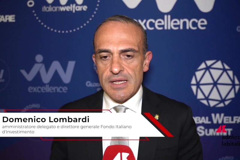 Welfare: Lombardi (Fondo Italiano d'Investimento), 'Occorre investire nelle filiere per creare valore e occupazione'