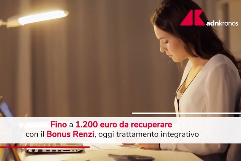 Ex bonus Renzi in busta paga, è possibile recuperare fino a 1.200 euro