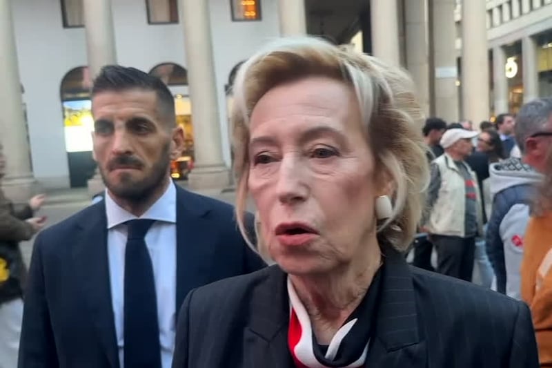 Milano, Moratti: "Solidarietà ai commercianti, città non è più sicura"