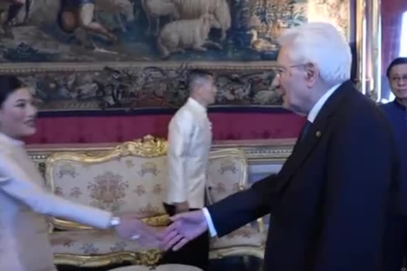 Mattarella riceve al Quirinale la principessa della Thailandia