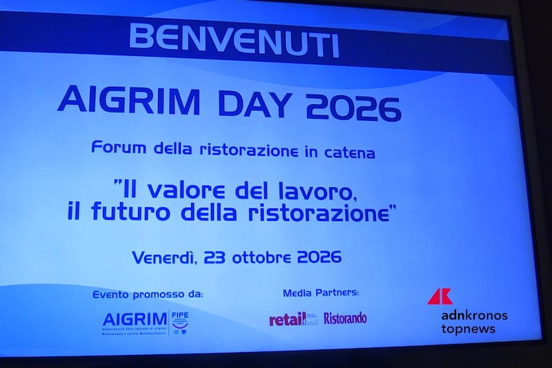 AIGRIM Day 2026: la ristorazione in catena vale 9 miliardi, ma il futuro passa dai giovani