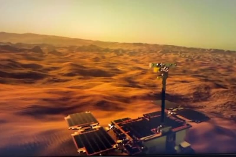 Un simulatore italiano per il rover europeo su Marte