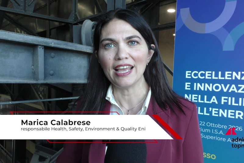 Energia, Calabrese (Eni): «Eccellenza è sicurezza quotidiana»