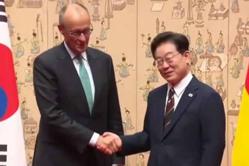 Merz a Seoul da Lee: "Sicurezza Corea del Sud è sicurezza Europa"