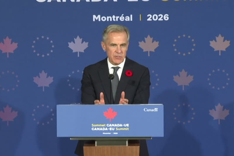 Il Canada parteciperà al prestito da 90 miliardi di euro Ue all'Ucraina